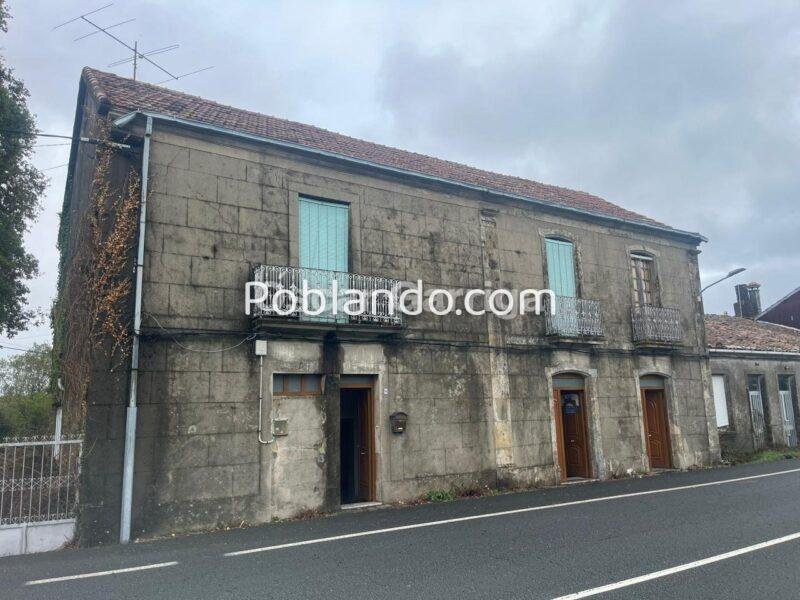 VIVIENDA DE DOS PLANTAS, LA BAJA PARA HABILITAR CON POCO DINERO, Y FINCA COLINDANTE DE 700 M2. STA. EULALIA DE CAMBA, RODEIRO (PONTEVEDRA)