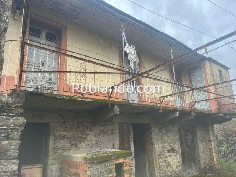 CASA DEL RURAL GALLEGO QUE NECESITA REFORMA, UBICADA EN PLENA NATURALEZA. BECOÑA DE ABAIXO, BOBORÁS, OURENSE.
