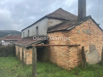 CASA DEL RURAL GALLEGO QUE NECESITA REFORMA, UBICADA EN PLENA NATURALEZA. BECOÑA DE ABAIXO, BOBORÁS, OURENSE.