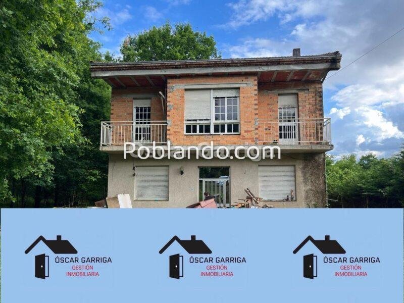 CASA PARA FINALIZAR, CON ESTRUCTURA, DIVISIONES REALIZADAS Y TEJADO EN PERFECTO ESTADO. TAMALLANCOS, VILLAMARÍN (OURENSE)