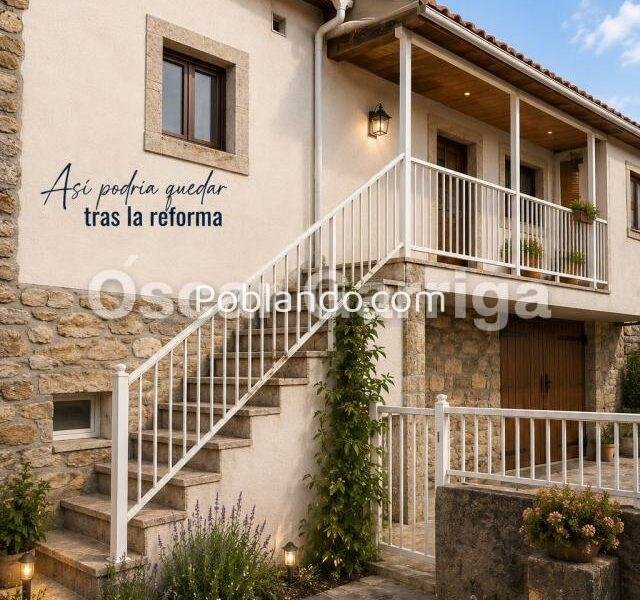 FANTÁSTICA Y PRECIOSA VIVIENDA, LISTA PARA ENTRAR A VIVIR. AGUIS, OS BLANCOS (OURENSE)