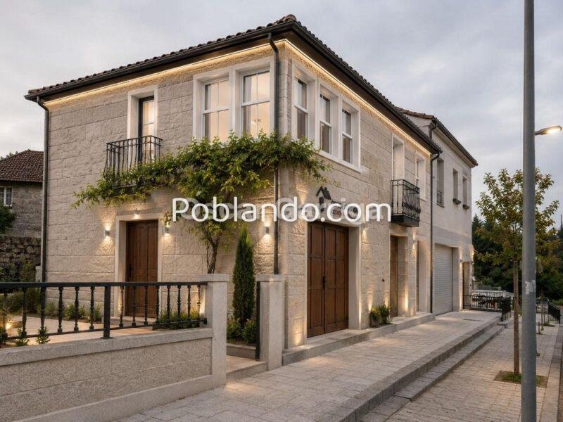 CASA DEL RURAL, FORMADA POR DOS CUERPOS DE CONSTRUCCIÓN, Y PEQUEÑA FINCA COLINDANTE. REGISTRADA. A TOLDA, CARBALLEDO (LUGO)