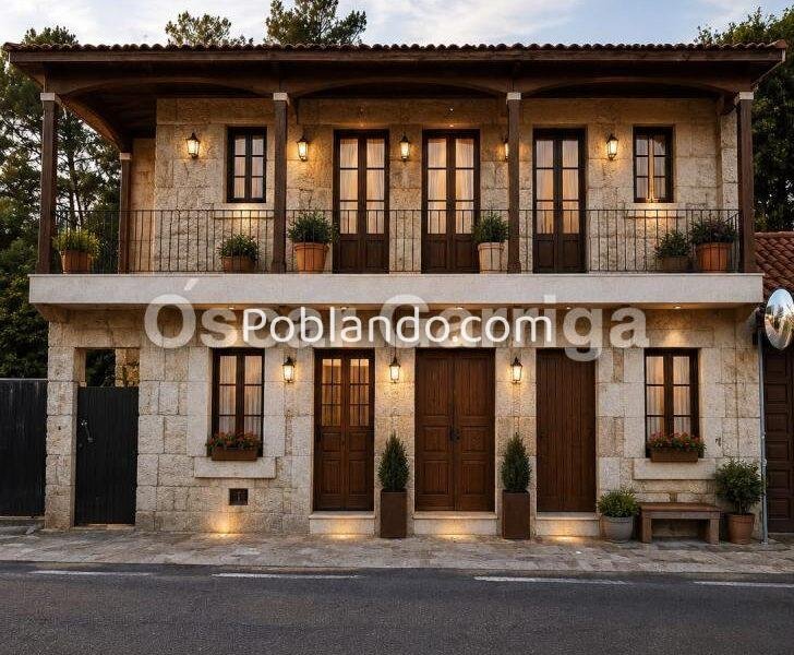 En Porto de Eguas (O Carballiño - Ourense) te presentamos esta vivienda de piedra tradicional para reforma integral, situada sobre una parcela de 1.700 m²