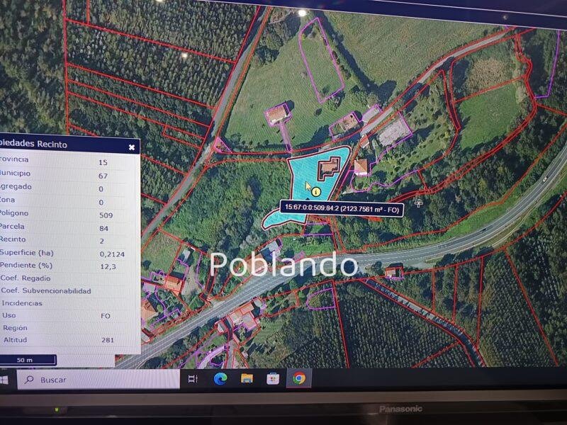 Casa a rehabilitar con 9.000 M2 terreno