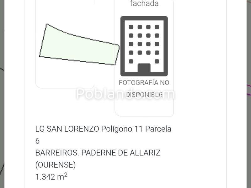 Finca urbana y urbanizable en Paderne de Allariz ( Ourense)