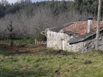 Casa típica gallega con gran finca en Ortigueira