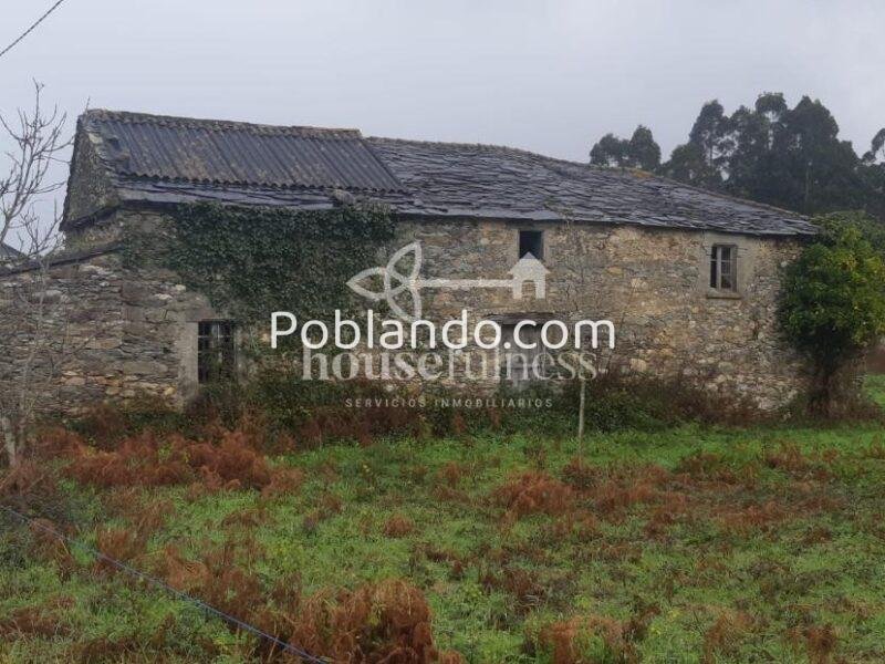 Casa típica gallega para proyecto de restauración en Ortigueira