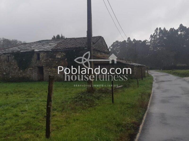 Casa típica gallega para proyecto de restauración en Ortigueira