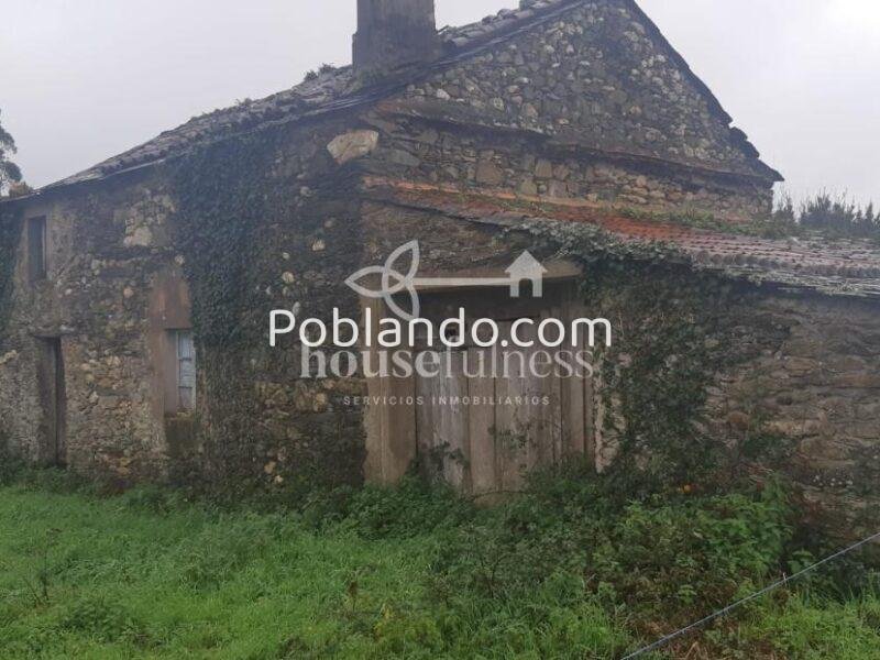 Casa típica gallega para proyecto de restauración en Ortigueira