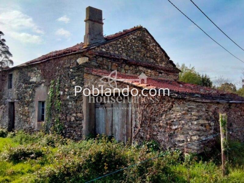 Casa típica gallega para proyecto de restauración en Ortigueira