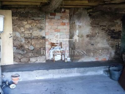 Casa de piedra en el mirador de Fene