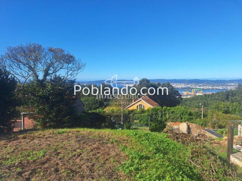 Terreno urbano en Fene con vistas únicas a la ría de Ferrol