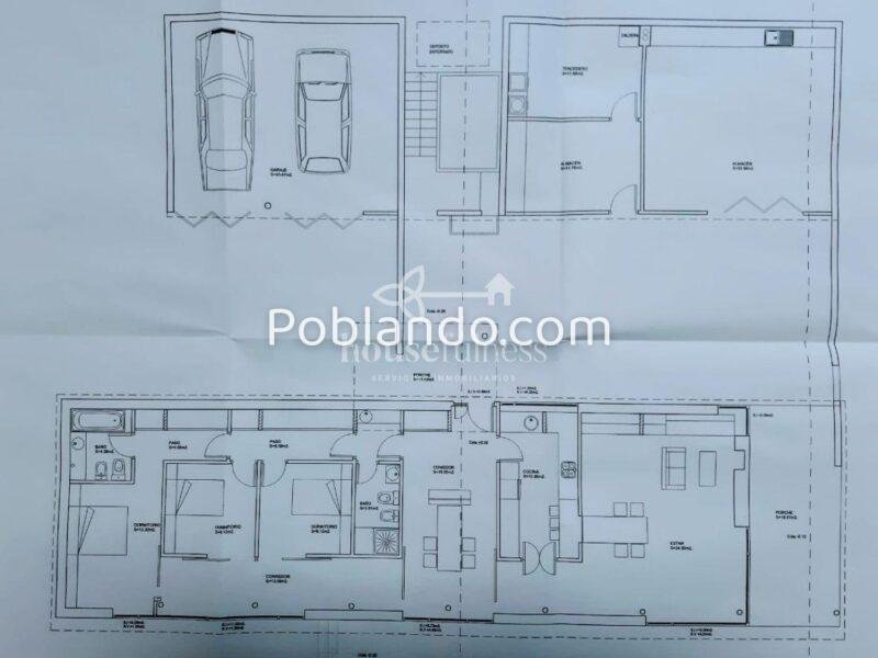 Espectacular finca con proyecto en Fene