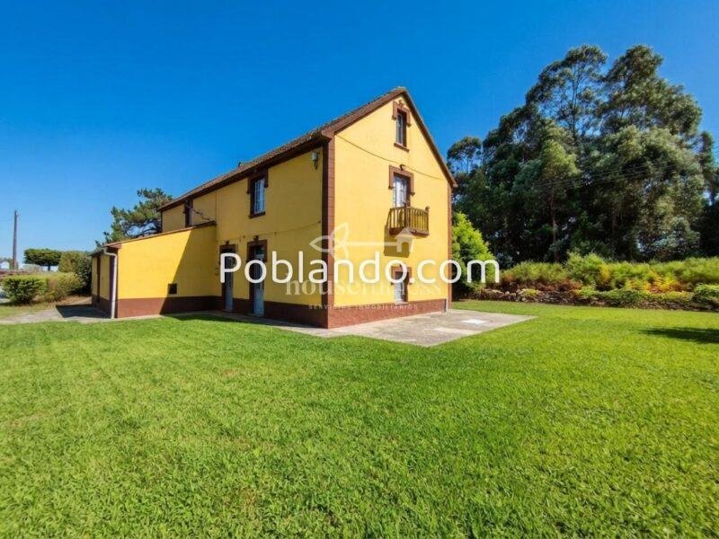 Casa de piedra con vistas al mar y finca de 509 m² en Esmelle, Ferrol