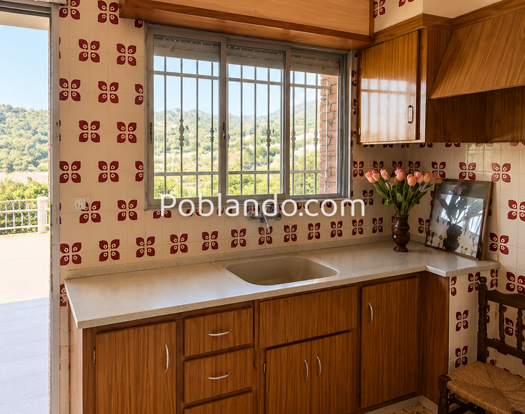 Dos casas con piscina una finca de 274 m² construidos, en el Valle de Aguas Vivas. Alzira, Valencia.