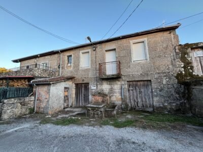 CASA DE PIEDRA PARA RESTAURAR – 244 m² EN DOS PLANTAS – CABEANCA (AYUNTAMIENTO DE OURENSE)