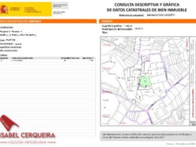 TERRENO DE 1.800 M² EN ZONA ALTA DE O ROSAL - NATURALEZA Y POTENCIAL