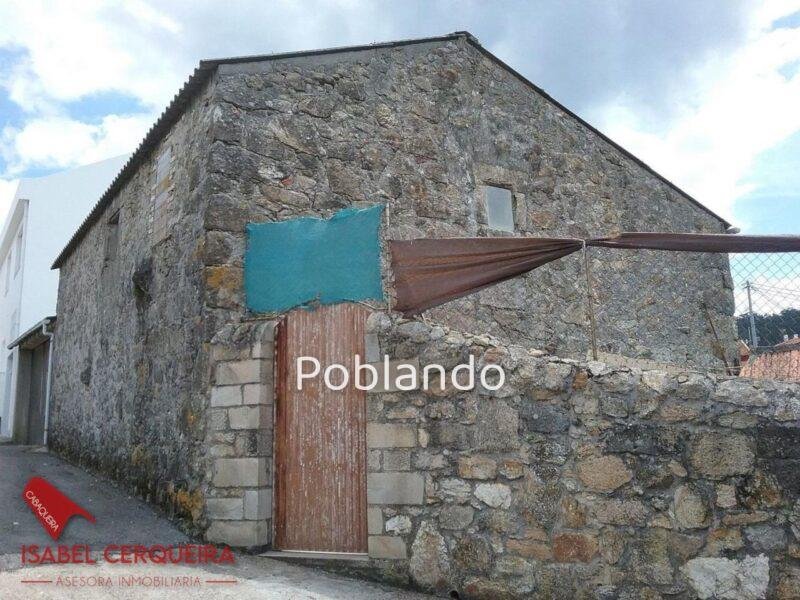 OPORTUNIDAD ÚNICA - CASA DE PIEDRA A REFORMAR CON TERRENO Y VISTAS AL MAR EN EL CENTRO DE A GUARDA.