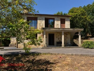 FINCA DE PIEDRA EXCLUSIVA EN O ROSAL - VISTAS PANORÁMICAS AL RÍO MIÑO Y PORTUGAL