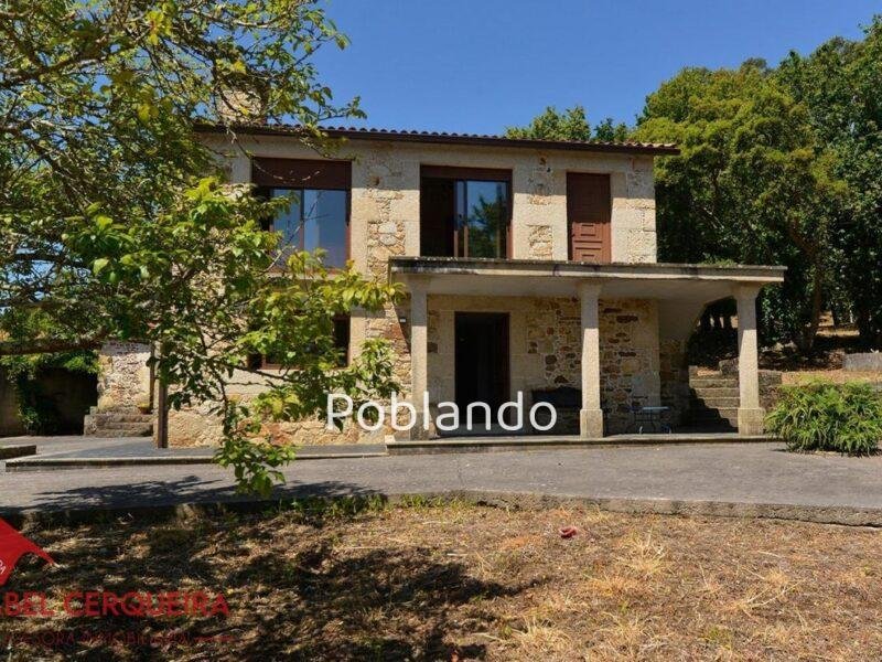 FINCA DE PIEDRA EXCLUSIVA EN O ROSAL - VISTAS PANORÁMICAS AL RÍO MIÑO Y PORTUGAL