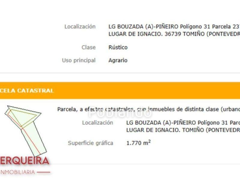 TERRENO URBANIZABLE DE 1.288 m² EN TOMIÑO — foto 6