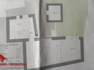 CASA DE PUEBLO PARA REFORMA FRENTE AL MAR - OIA, SUELO EDIFICABLE Y PROYECTO INCLUIDO.