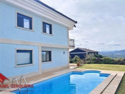 CHALET EXCLUSIVO EN O ROSAL - PISCINA Y VISTAS PANORÁMICAS AL RÍO MIÑO, PORTUGAL Y EL ATLÁNTICO