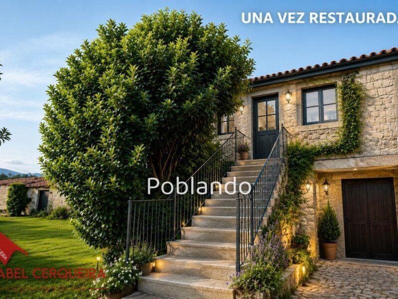 CASA DE PIEDRA PARA REHABILITAR | LICENCIA CONCEDIDA | 129.000 € | 1.140 m² DE FINCA
