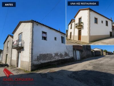 O ROSAL | CASA PARA REFORMAR + 534 m² DE PARCELA | CREA TU PROPIO PROYECTO EN EL BAIXO MIÑO