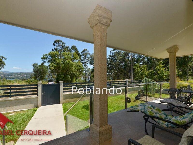VILLA PRIVADA EN O ROSAL · DISEÑO CONTEMPORÁNEO, JARDÍN Y VISTAS A PORTUGAL — foto 9