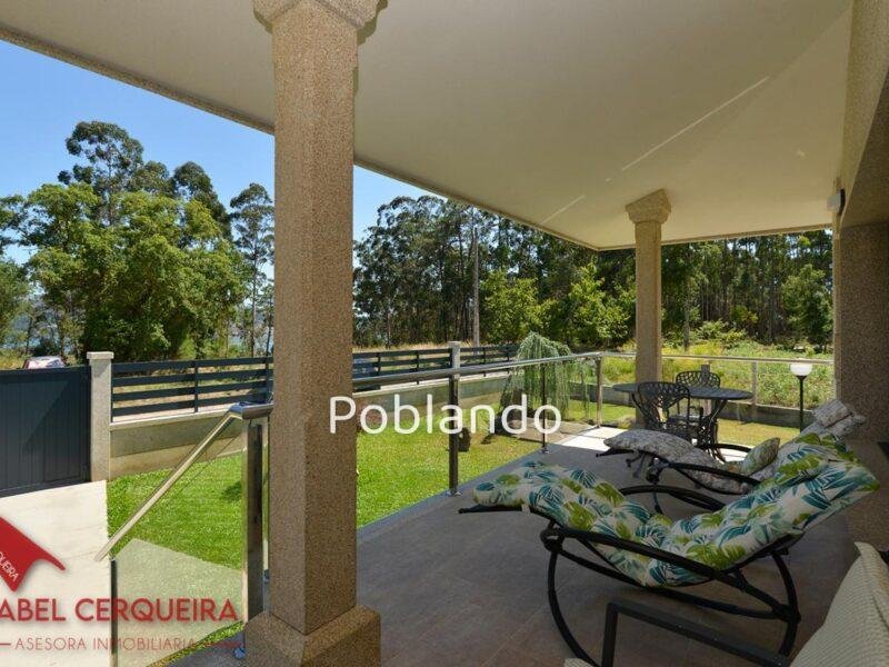 VILLA PRIVADA EN O ROSAL · DISEÑO CONTEMPORÁNEO, JARDÍN Y VISTAS A PORTUGAL — foto 13