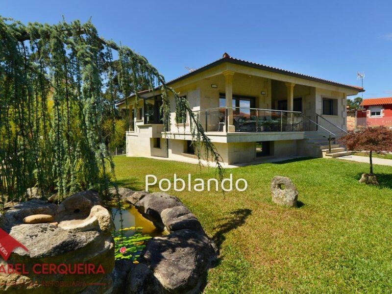 VILLA PRIVADA EN O ROSAL · DISEÑO CONTEMPORÁNEO, JARDÍN Y VISTAS A PORTUGAL