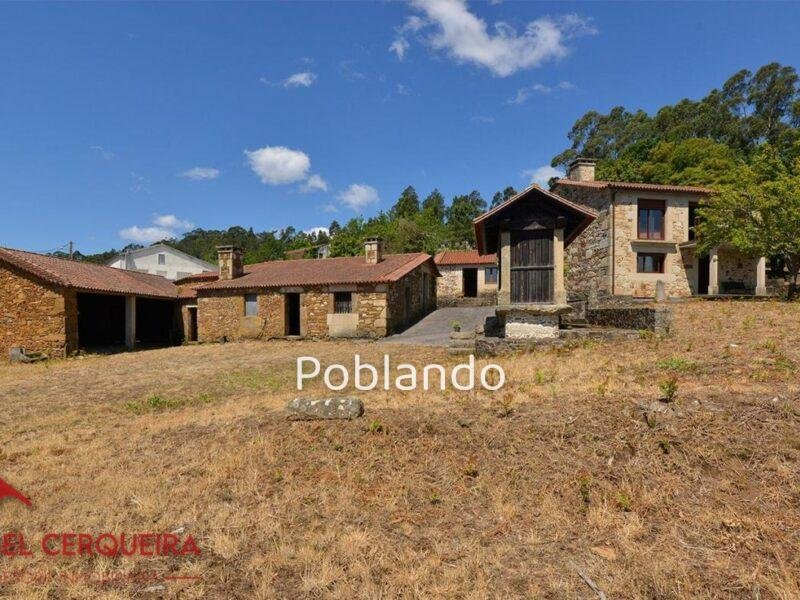 FINCA DE PIEDRA EXCLUSIVA EN O ROSAL - VISTAS PANORÁMICAS AL RÍO MIÑO Y PORTUGAL