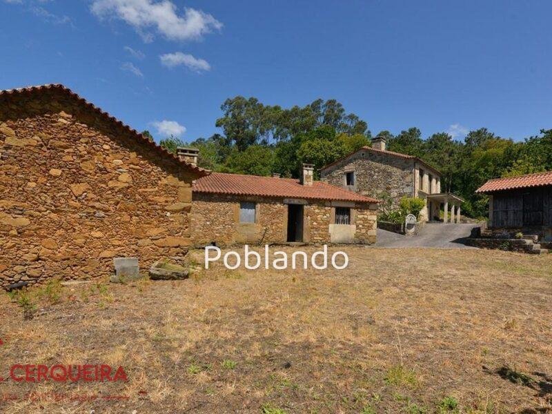FINCA DE PIEDRA EXCLUSIVA EN O ROSAL - VISTAS PANORÁMICAS AL RÍO MIÑO Y PORTUGAL