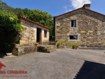 FINCA DE PIEDRA EXCLUSIVA EN O ROSAL - VISTAS PANORÁMICAS AL RÍO MIÑO Y PORTUGAL