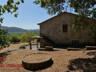 FINCA DE PIEDRA EXCLUSIVA EN O ROSAL - VISTAS PANORÁMICAS AL RÍO MIÑO Y PORTUGAL
