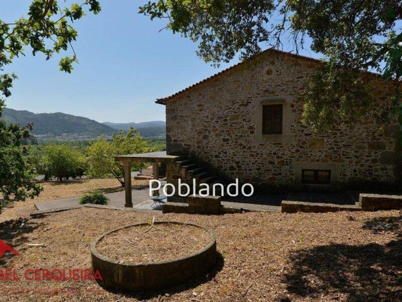FINCA DE PIEDRA EXCLUSIVA EN O ROSAL - VISTAS PANORÁMICAS AL RÍO MIÑO Y PORTUGAL