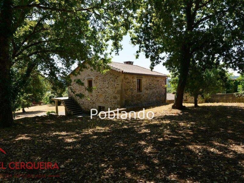 FINCA DE PIEDRA EXCLUSIVA EN O ROSAL - VISTAS PANORÁMICAS AL RÍO MIÑO Y PORTUGAL