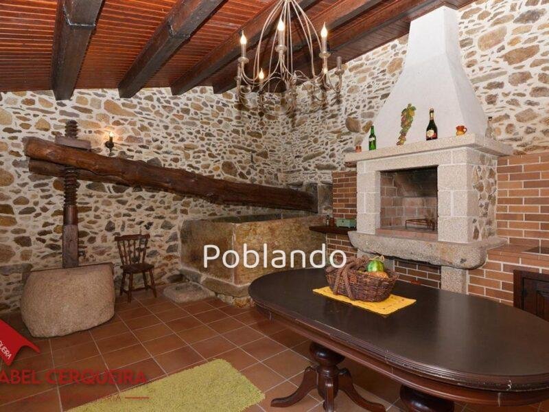 FINCA DE PIEDRA EXCLUSIVA EN O ROSAL - VISTAS PANORÁMICAS AL RÍO MIÑO Y PORTUGAL