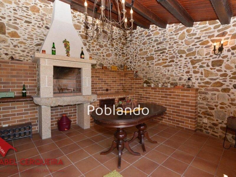 FINCA DE PIEDRA EXCLUSIVA EN O ROSAL - VISTAS PANORÁMICAS AL RÍO MIÑO Y PORTUGAL
