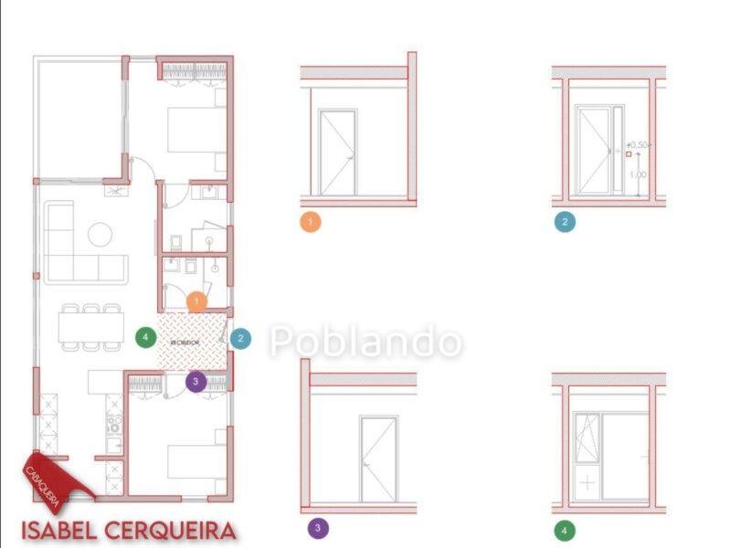 PARCELA URBANA CON VISTAS AL MIÑO, PROYECTO Y LICENCIA PARA CONSTRUIR EN CAMPOSANCOS - A GUARDA
