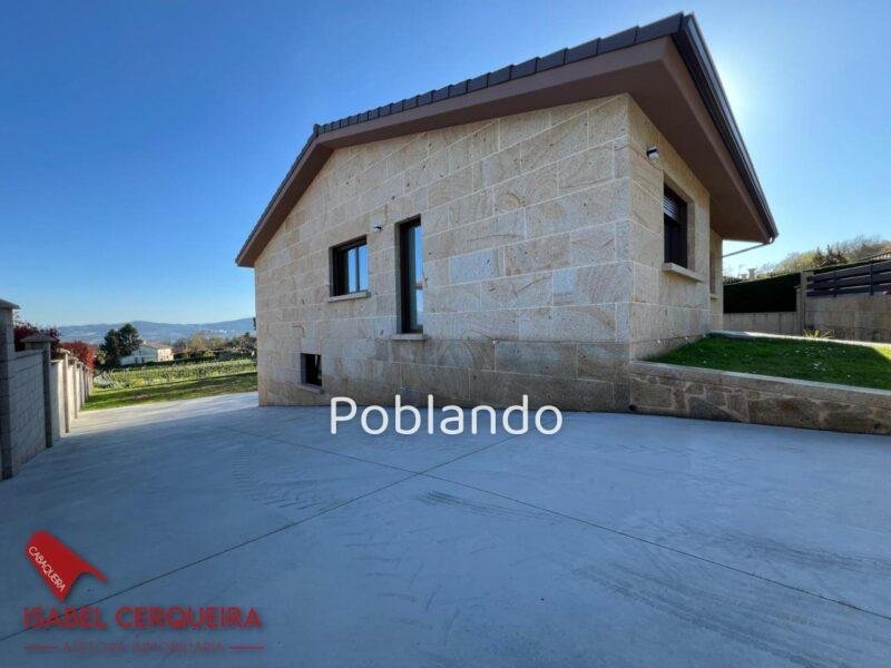 IC INMO PRESENTA | CHALET DE PIEDRA DE OBRA NUEVA EN TOMIÑO