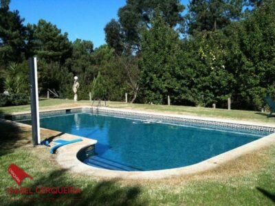 CHALET CON PISCINA, VIÑEDO, GRAN GARAJE Y CASA DE PIEDRA