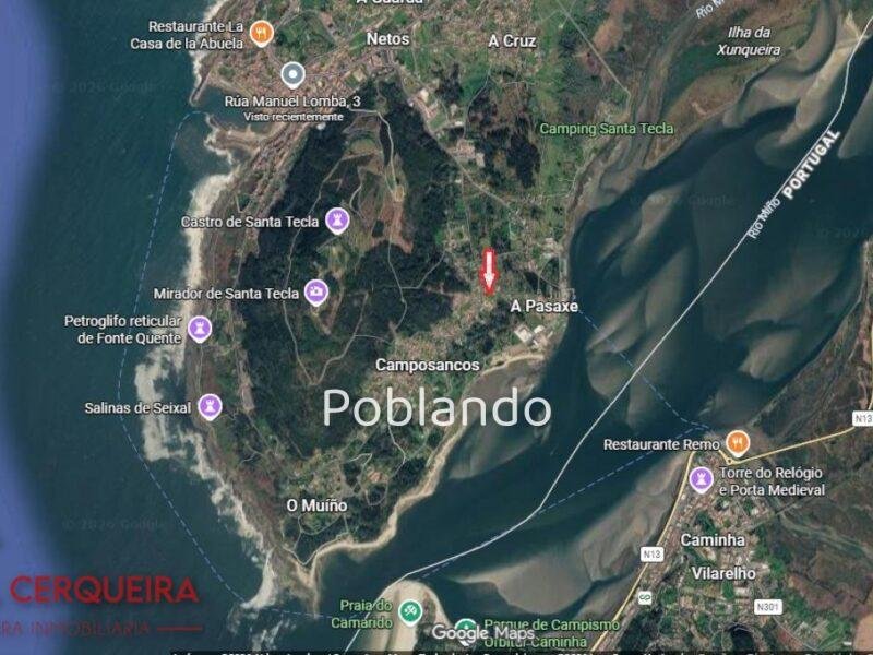 PARCELA URBANA EN CAMPOSANCOS | 553 m² PARA CONSTRUIR TU FUTURA CASA CERCA DEL MAR — foto 2