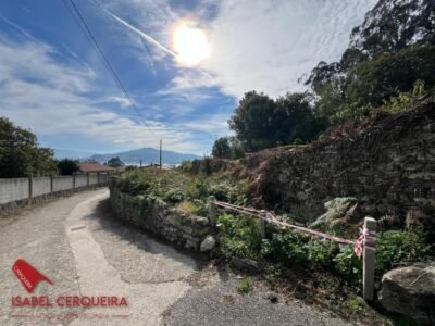 CAMPOSANCOS | 1.190 m² DE TERRENO CON 300 m² EDIFICABLES Y VISTAS AL MIÑO Y PORTUGAL
