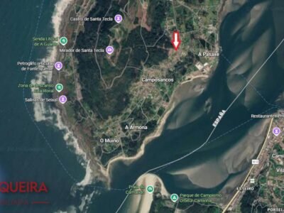 CAMPOSANCOS | 1.190 m² DE TERRENO CON 300 m² EDIFICABLES Y VISTAS AL MIÑO Y PORTUGAL