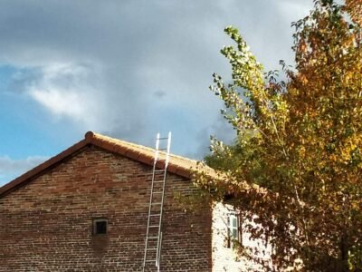 Finca de 8000m2 con casa, molino y canal de riego propio.