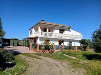 Finca rústica de 6 hectáreas con casa, piscina y 250 olivos, a 300 metros del pueblo