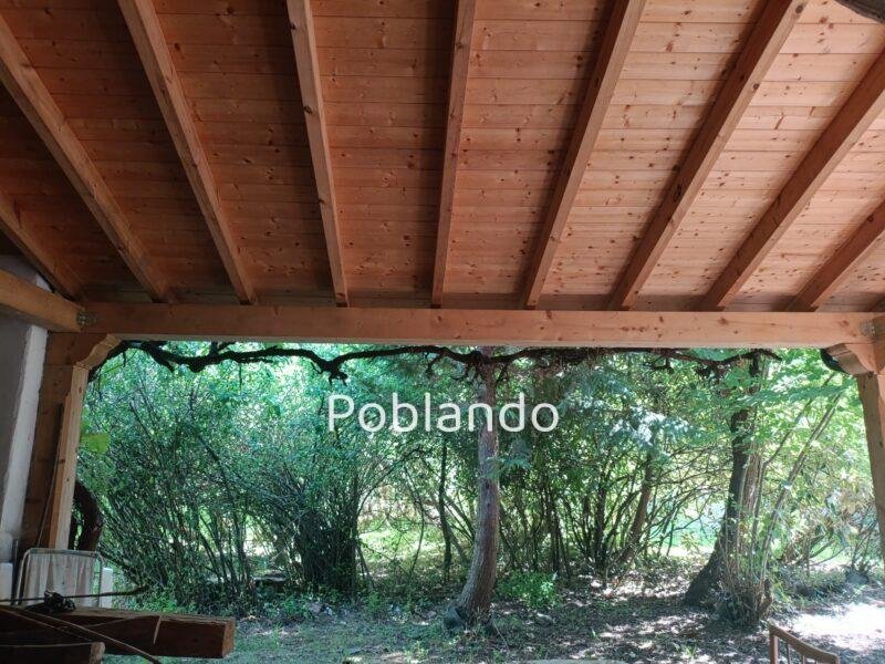 Finca de 8000m2 con casa, molino y canal de riego propio.