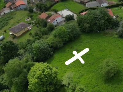 Finca edificable. 5932m2. Centro Asturias. Parcelable